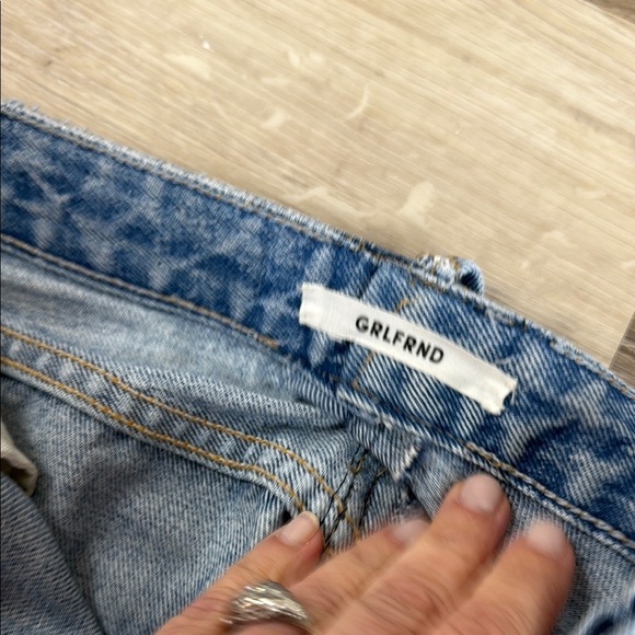 GRLFRND Light Blue Denim Jeans - Picture 3 of 6